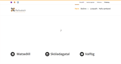 Desktop Screenshot of fellaskoli.is
